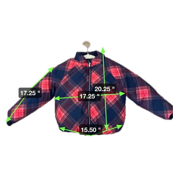 Tommy Hilfiger kids puffy jacket. Reversible size small 6-7. NWT - Picture 7 of 10